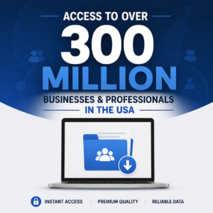 300 Million+ Businesses & Professionals Database