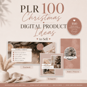 100 Christmas Digital Product Ideas