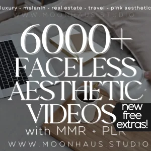 Aesthetic Faceless Video Reels Mega Bundle
