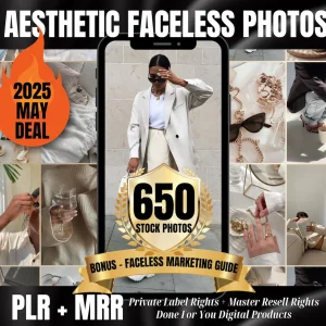 Aesthetic Faceless Stock Photos Bundle